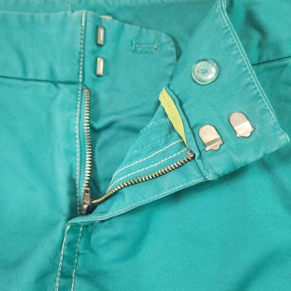 Merona Womens Size 6 Teal Cotton Mini Skirt Coastal Y2K - Picture 7 of 10